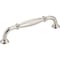 Jeffrey Alexander 128 mm Center-to-Center Polished Nickel Tiffany Cabinet Pull 658-128NI - alternate 1